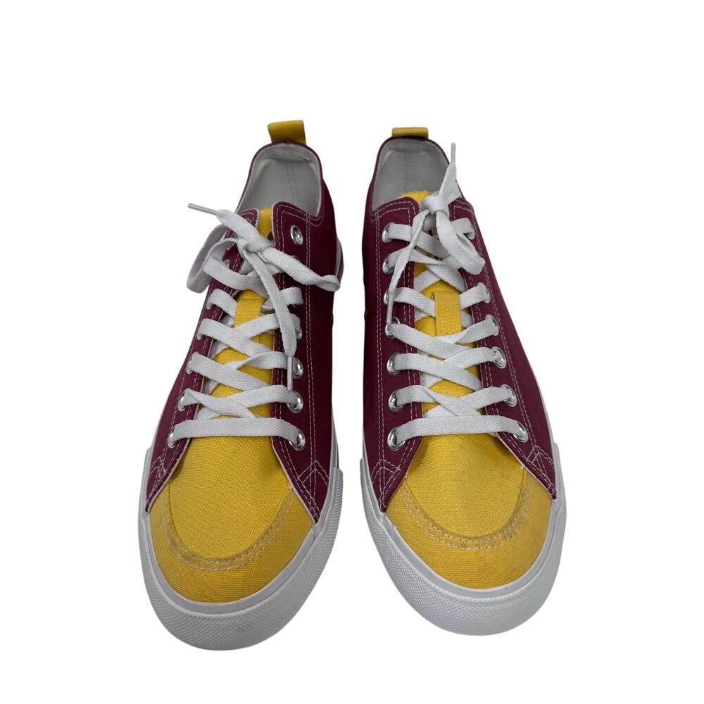 ASU Arizona State Sun Devil SKICKS Canvas Sneakers Unisex Size US 11 W Man 9